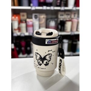VASO TERMICO DE ACERO CON CORREA MARIPOSAS