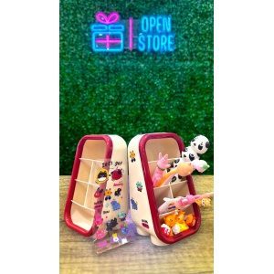 PORTA LAPICERA DE PLASTICO 6 DIVISIONES