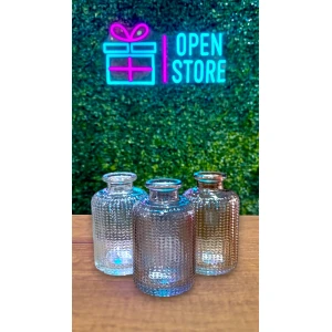 FLORERO DE VIDRIO BAJO