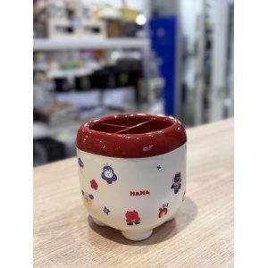 PORTA LAPICERA DE PLASTICO 3 DIVISIONES