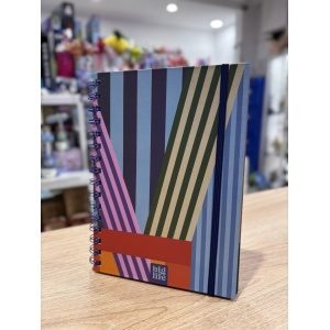 CUADERNO A5 BIG LIFE (OPTICA - PUNCHY - MINIMAL - FLORAL)