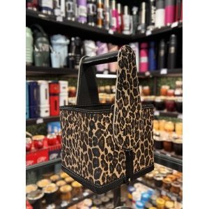 MATERA CANASTO RIGIDA ANIMAL PRINT