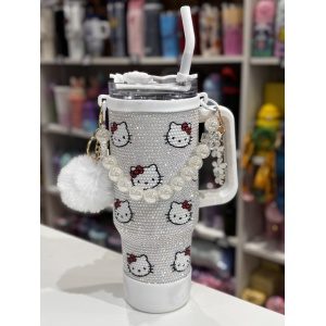 VASO QUENCHER STITCH - HELLO KITTY - SNOOPY CON BRILLO