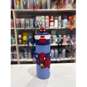 BOTELLA INFANTIL DE ACERO STITCH / SPIDERMAN