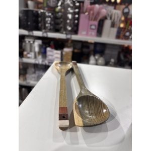 CUCHARA PALO SANTO CON DETALLE EN HUESO