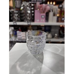 VASO VIDRIO BURBUJA 340ML X6 TORNASOLADO