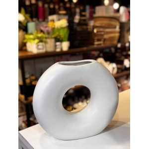 JARRON NEO N77 21X19CM BLANCO