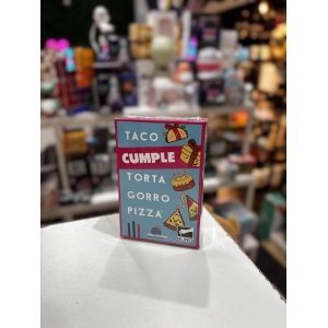 JUEGO PARA ADULTOS TACO CUMPLE TORTA GORRO PIZZA