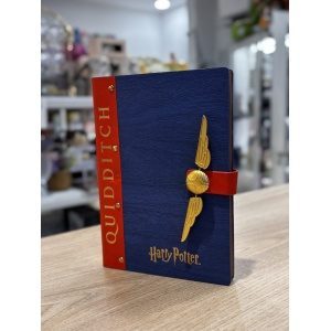 CUADERNO HARRY POTTER CON SNITCH DORADO (HP10)