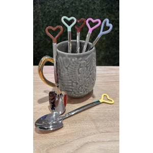 CUCHARA METAL PALA CORAZON
