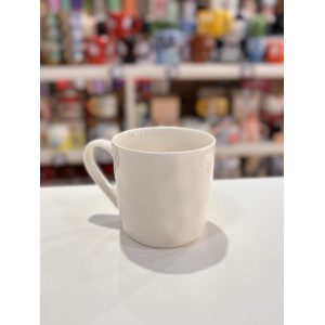 TAZA ONDULADA BLANCA
