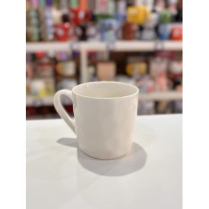 TAZA ONDULADA BLANCA