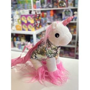 CARTERITA PELUCHE UNICORNIO