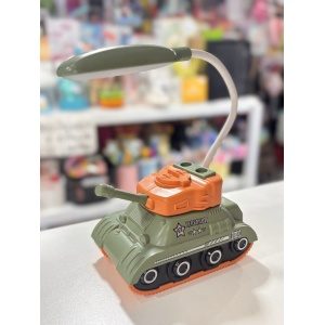 LAMPARA INFANTIL TANQUE DE GUERRA