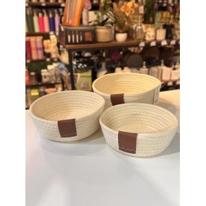 SET DE 3 CANASTOS SEAGRASS
